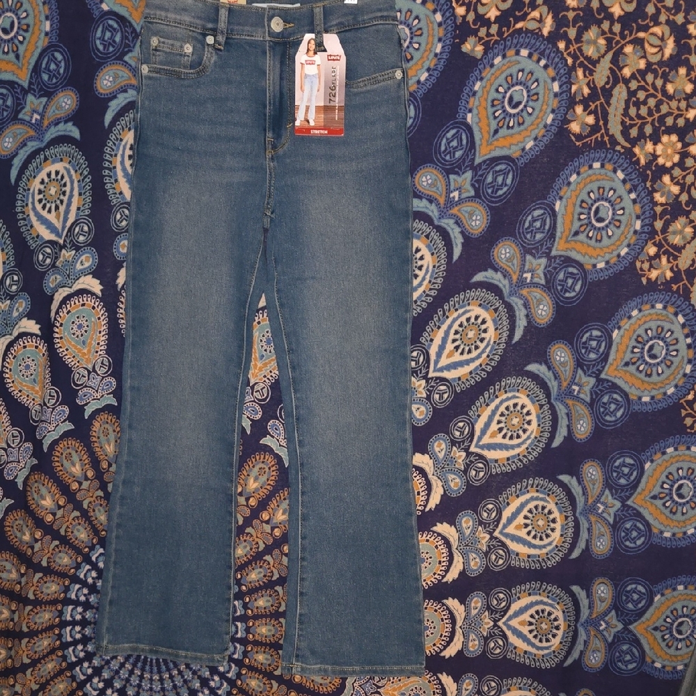 Levis 726 Flare Jean NWT Girls Sz 10